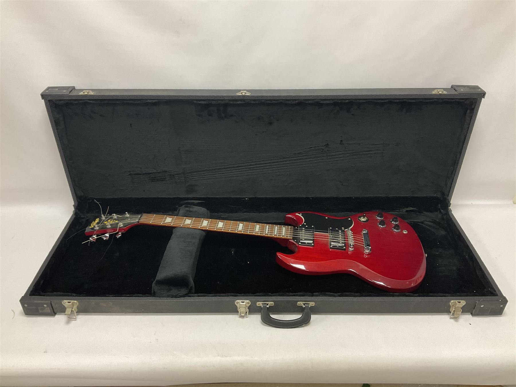 Vintage VS6M Reissued Series six string electric guitar - Image 19 of 19