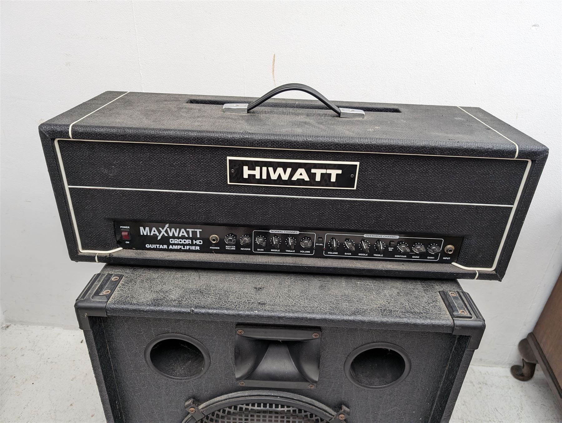 Hiwatt Maxwatt G200R HD guitar transistor amplifier - Image 5 of 14