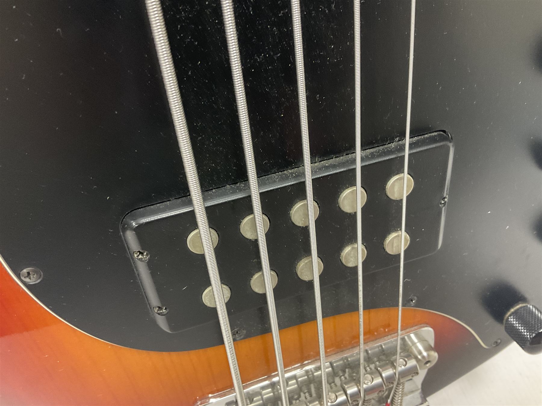 Ernie Ball Music Man Sting Ray 5 string bass guitar - Image 7 of 19