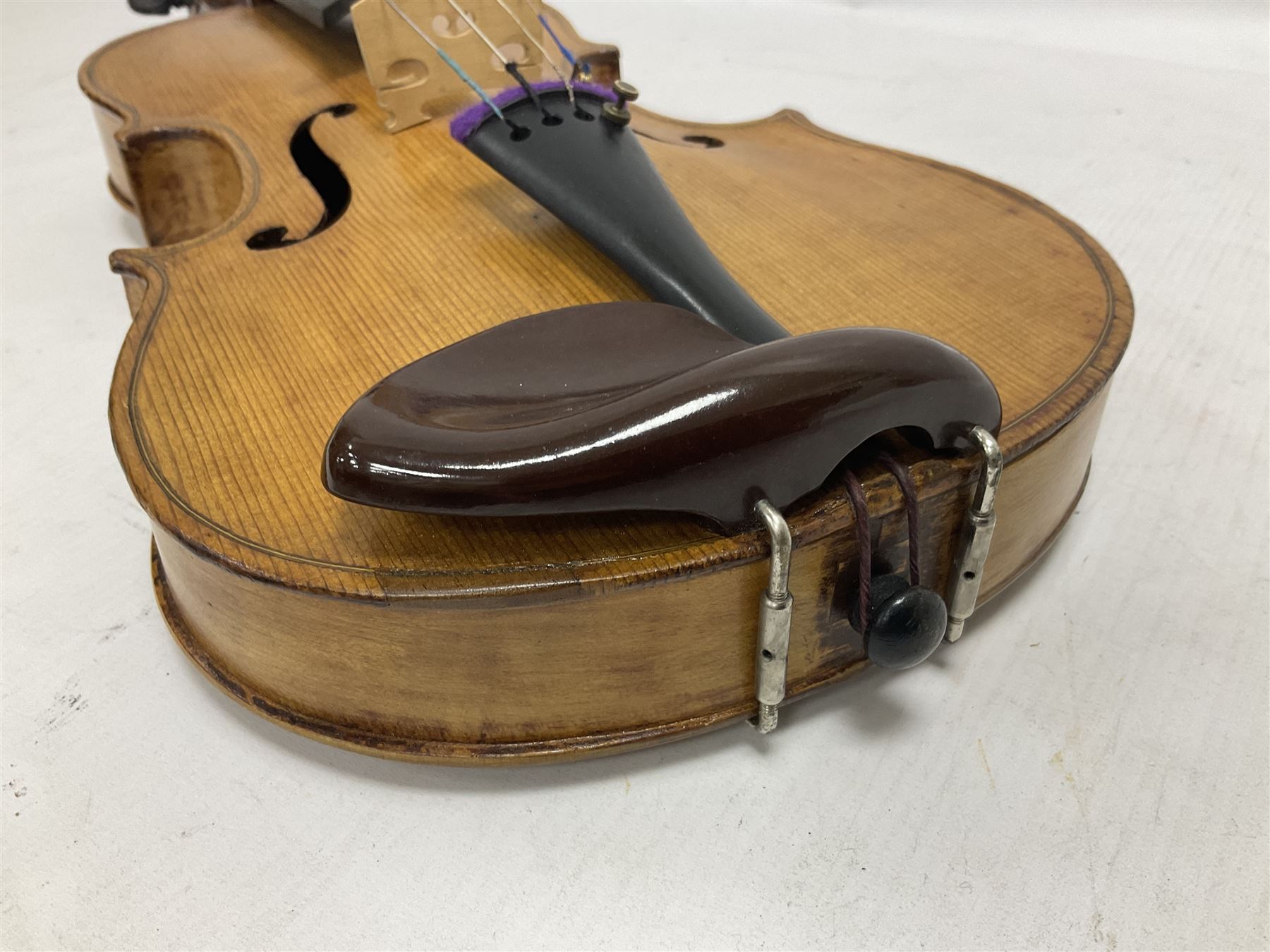 Copy of a full size Stradivarius violin - Image 12 of 12