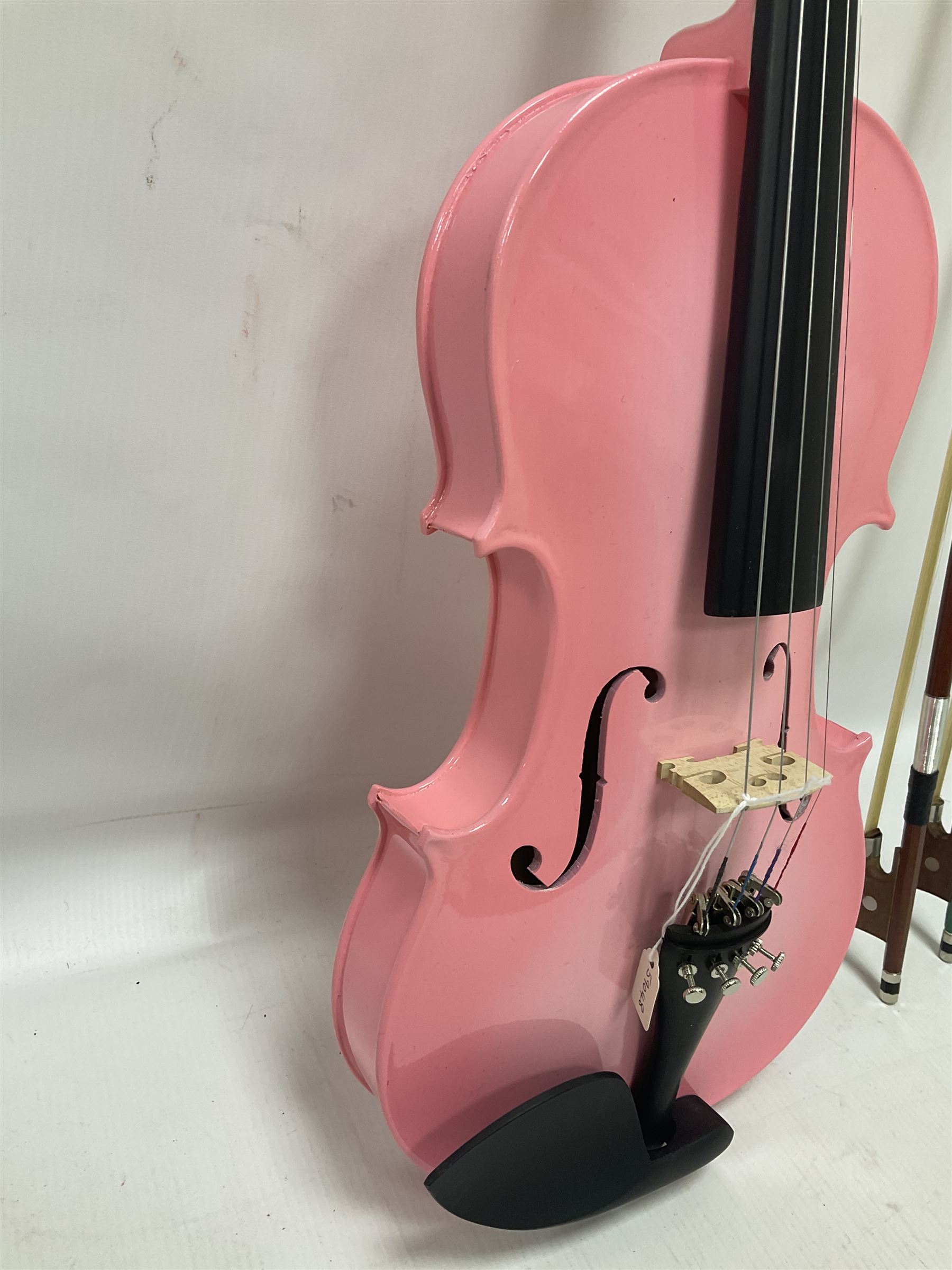 Zest full size pink violin - Image 8 of 32