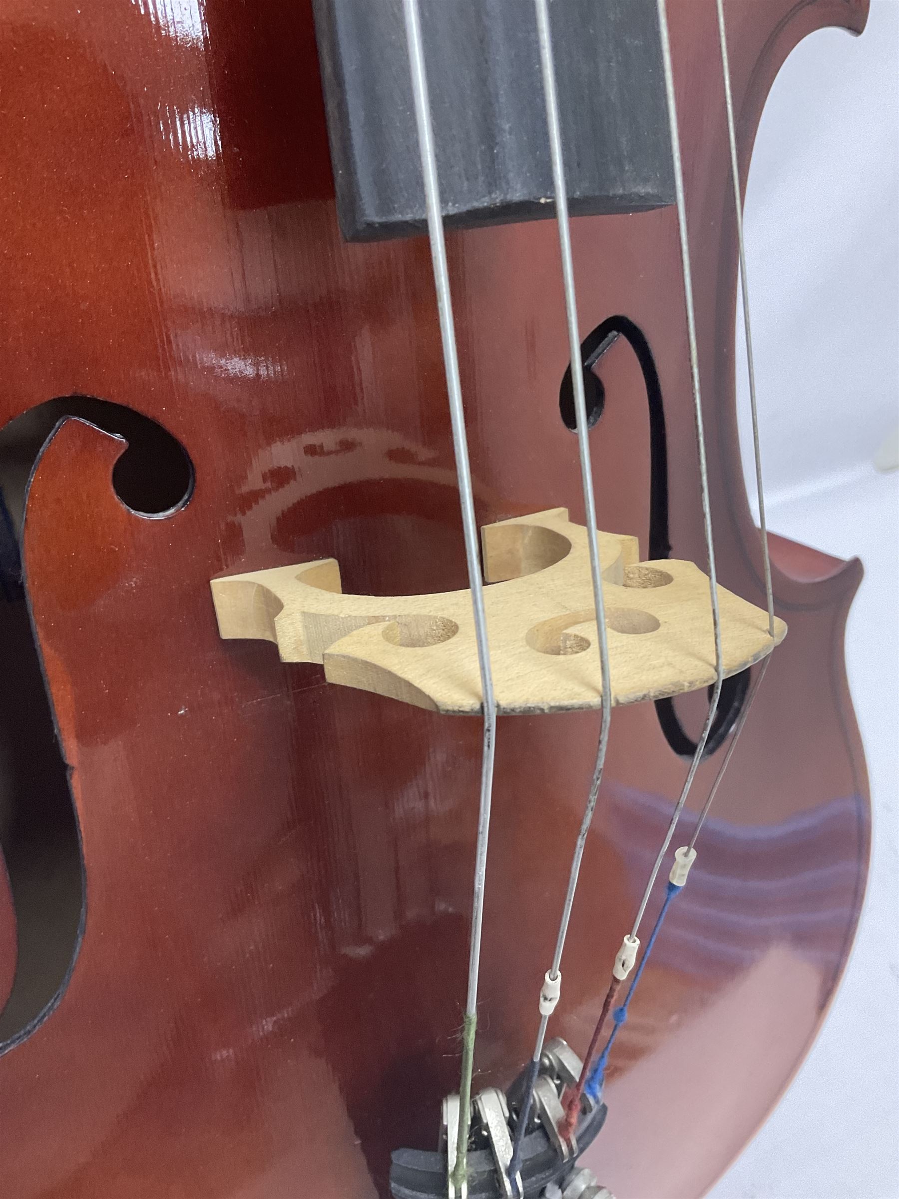 3/4 size student cello manufactured in Czechoslovakia - Image 5 of 19