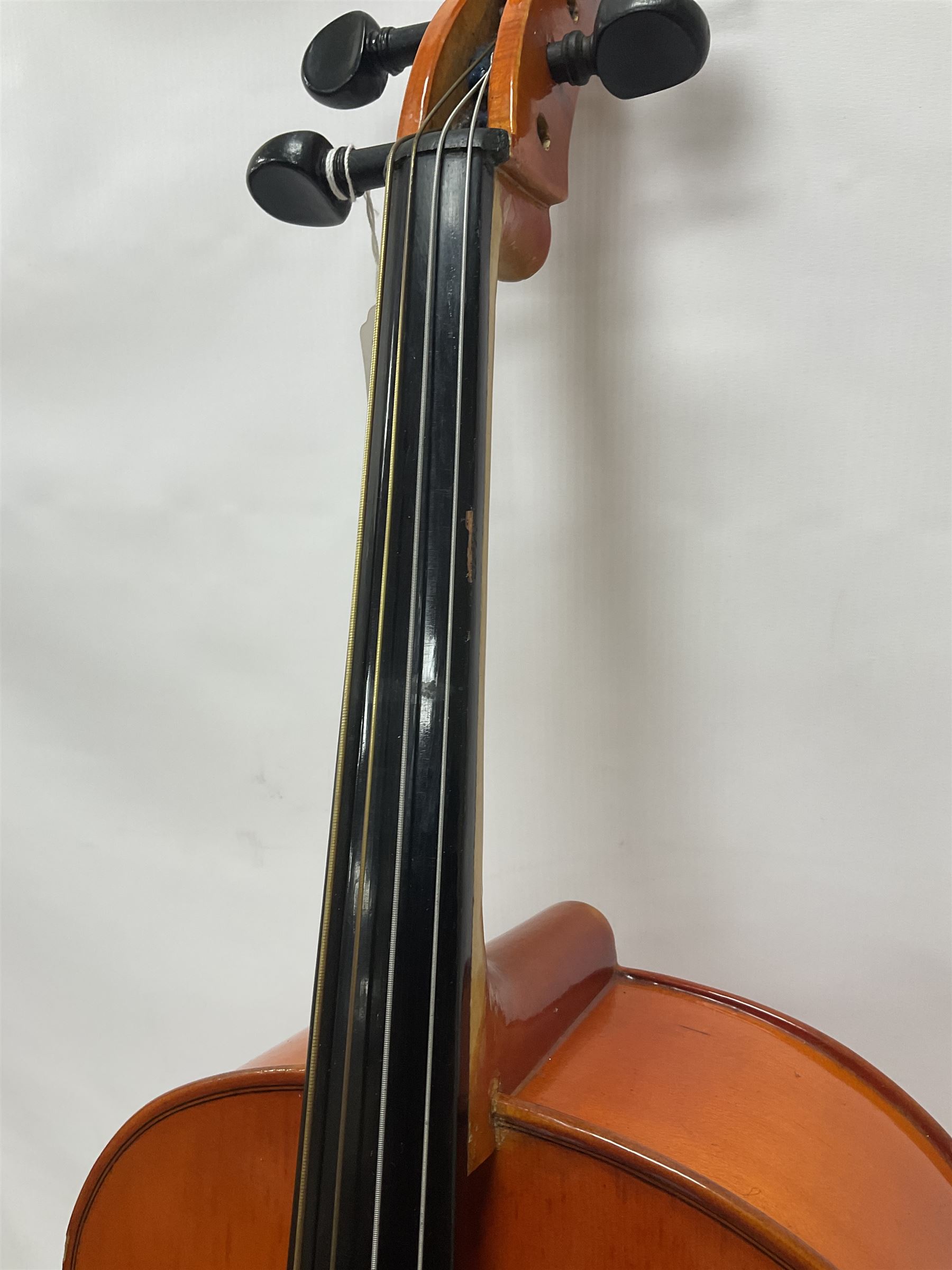 1/4 size Stentor student cello in a soft case - Image 10 of 20