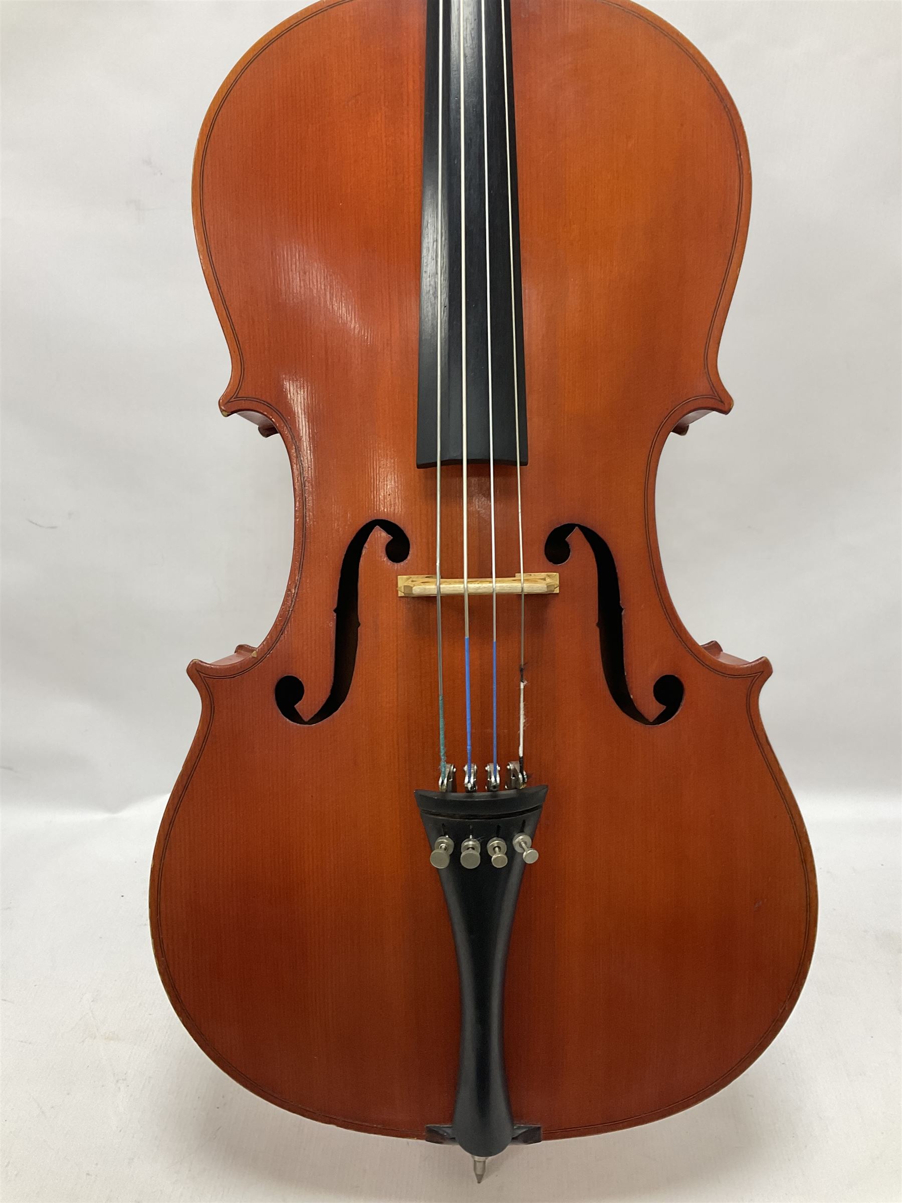 3/4 size cello with soft case - Image 3 of 18