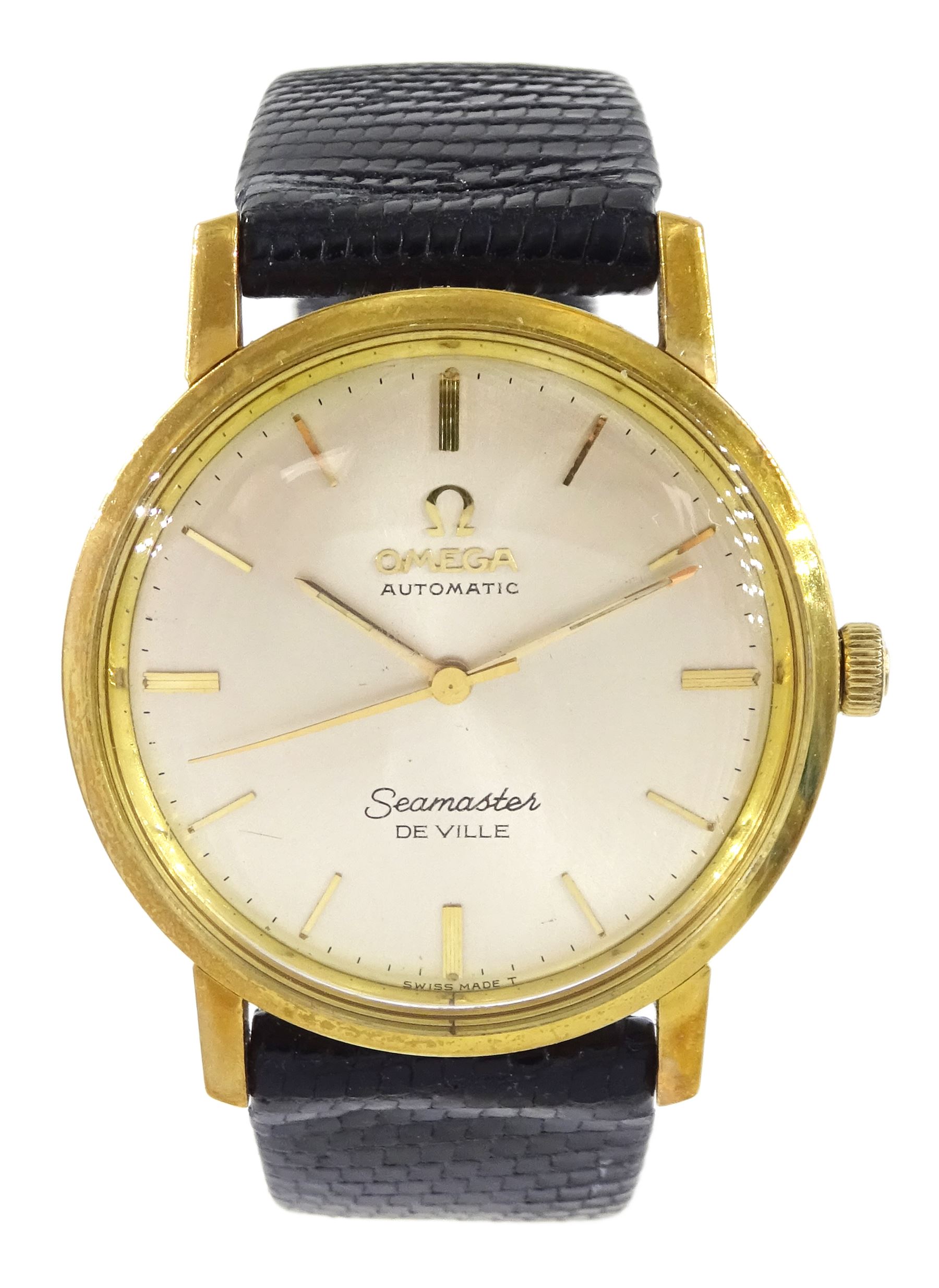 Omega Seamaster De Ville gentleman's 18ct gold automatic wristwatch