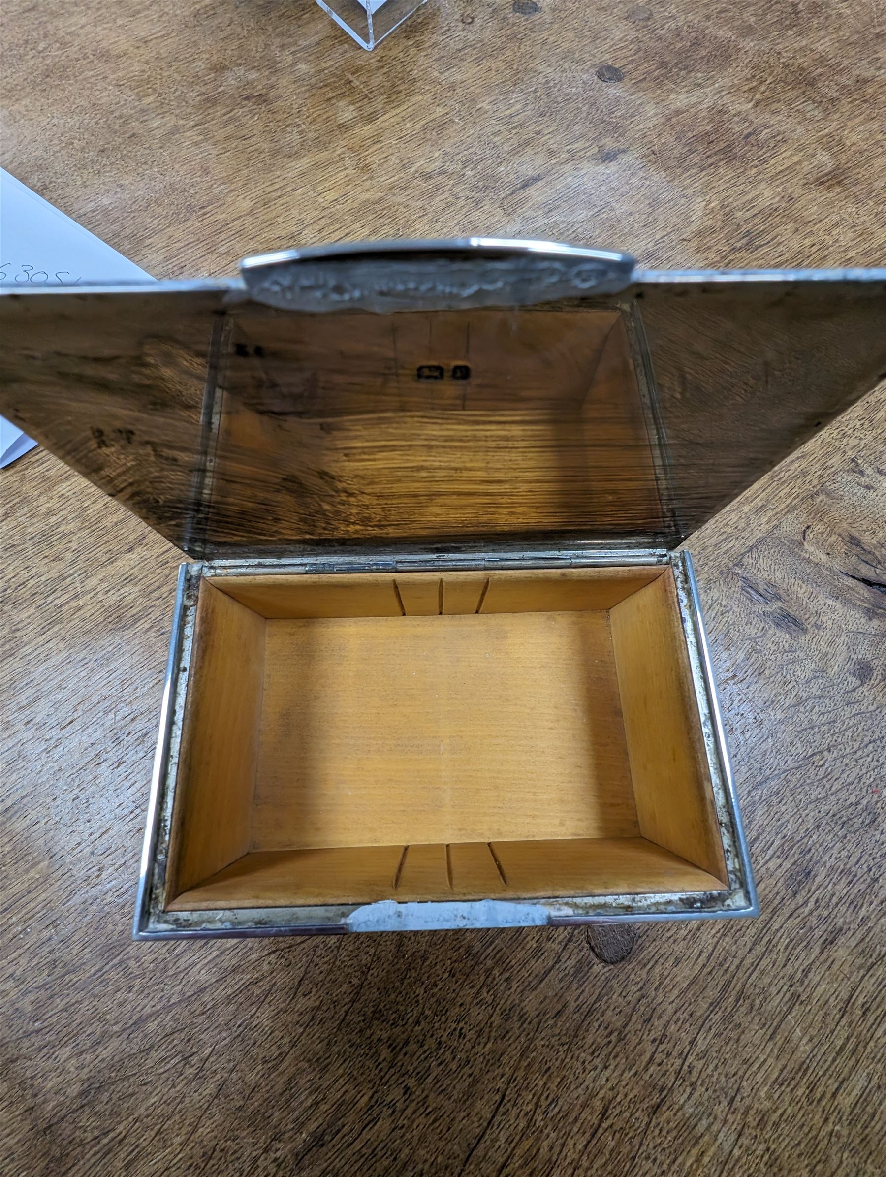 1930s silver mounted cigarette box - Image 13 of 44