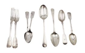 George III and later silver cutlery