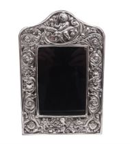 Modern Britannia standard silver mounted photograph frame