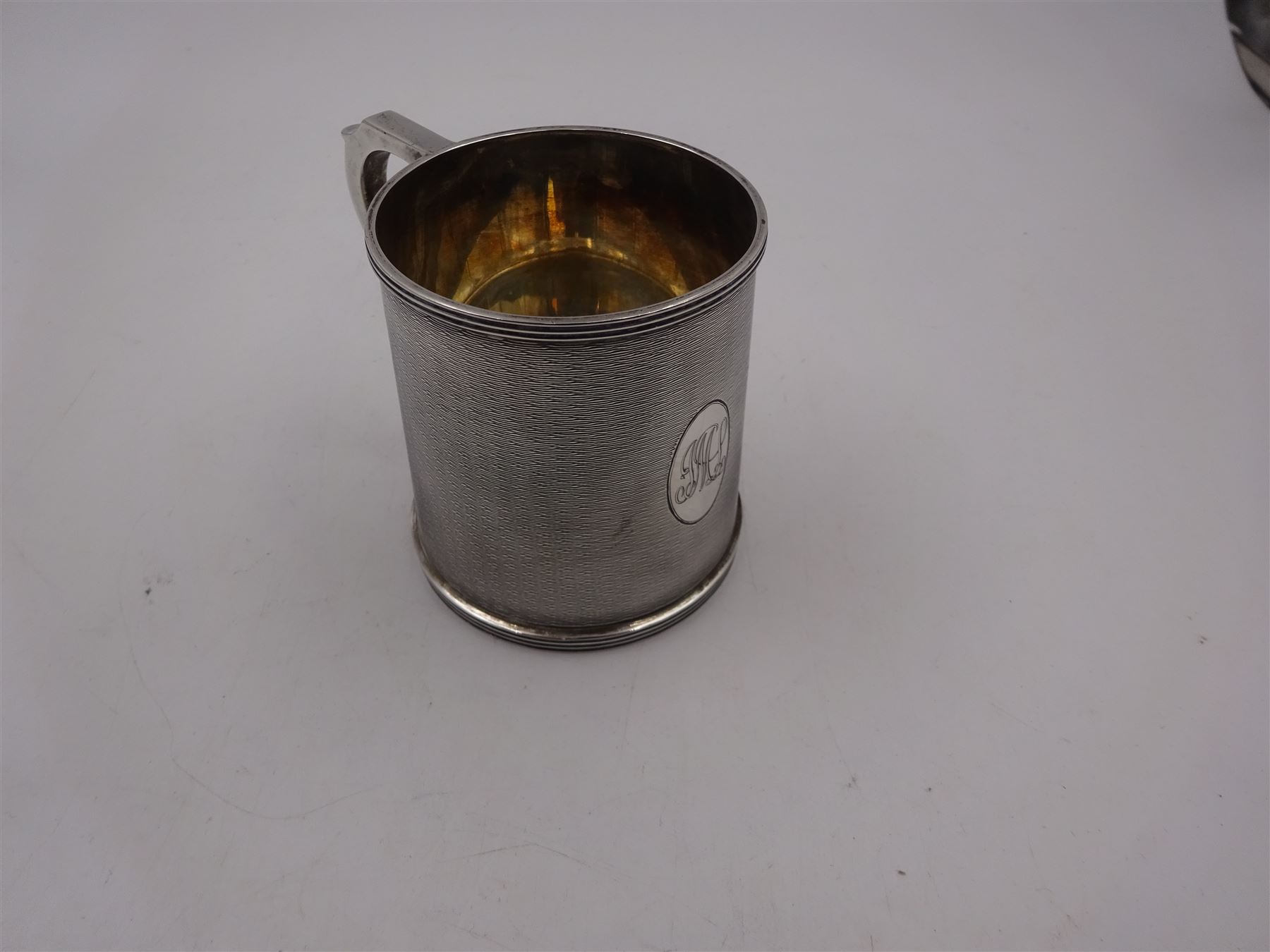 1920s silver christening mug - Image 2 of 4