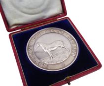 Edwardian silver medal