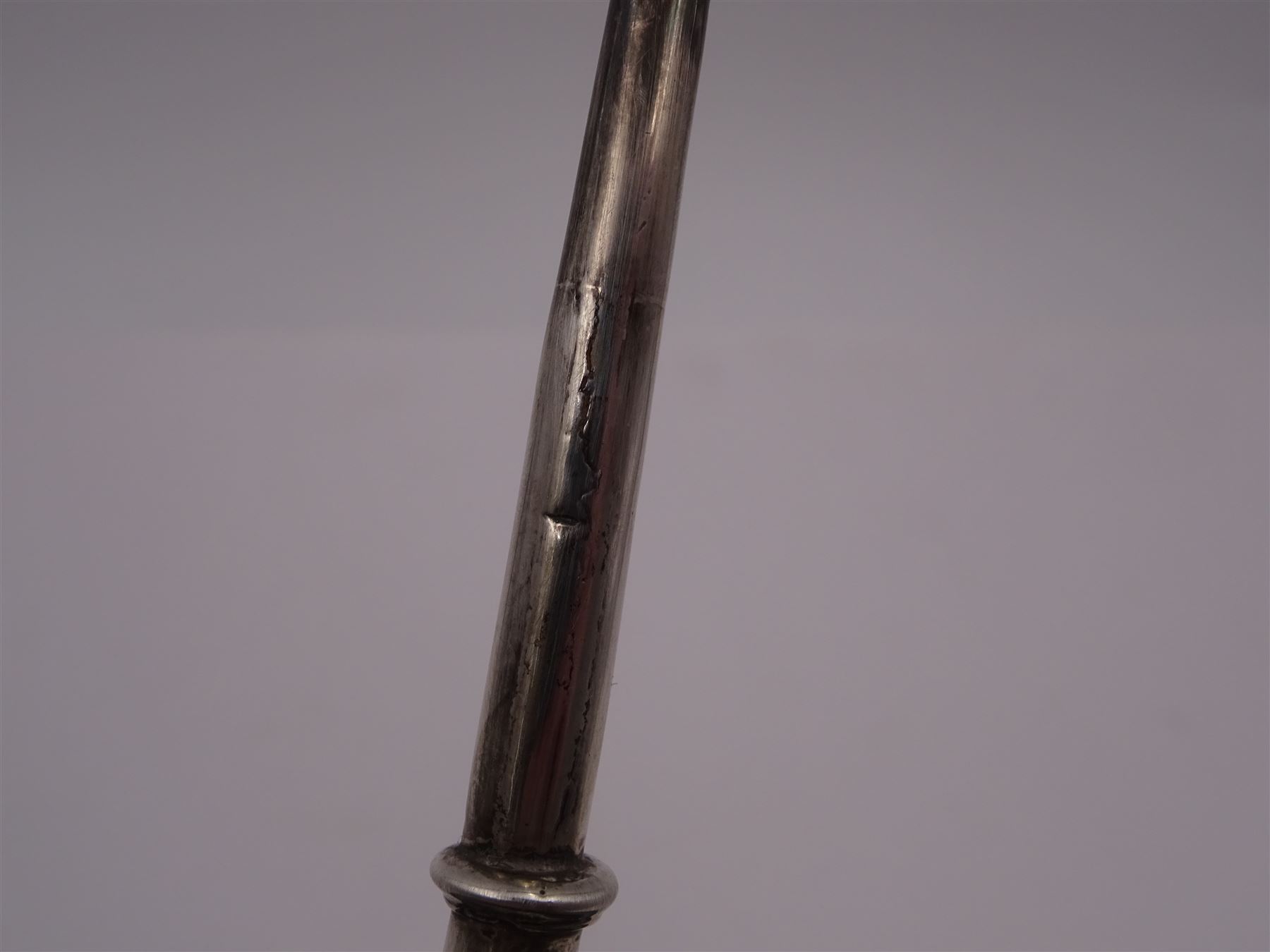 Late 18th century silver cruet stand - Image 13 of 27