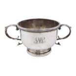 1920s silver porringer