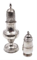 George III silver sugar caster