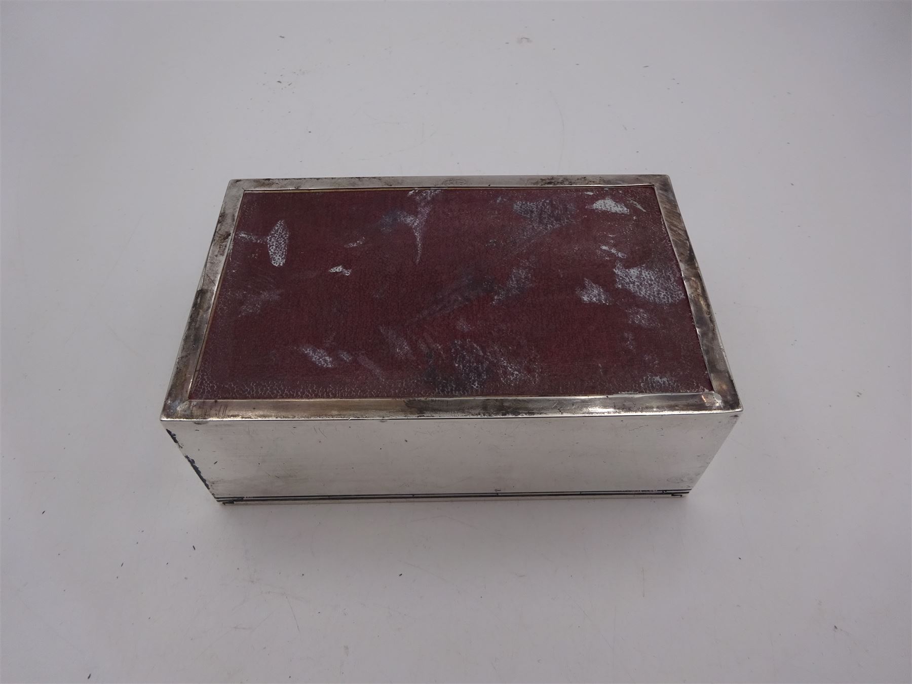1930s silver mounted cigarette box - Image 30 of 44