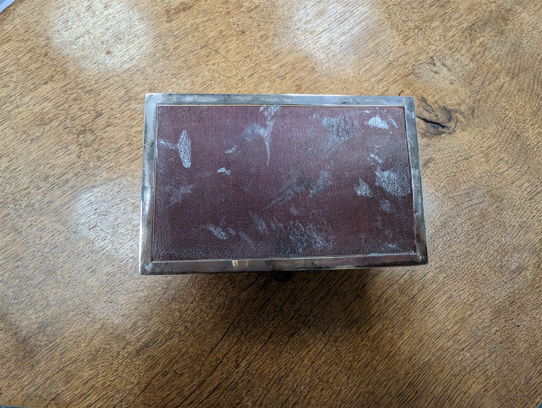 1930s silver mounted cigarette box - Image 33 of 44