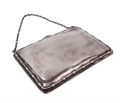 Early 20th century silver purse