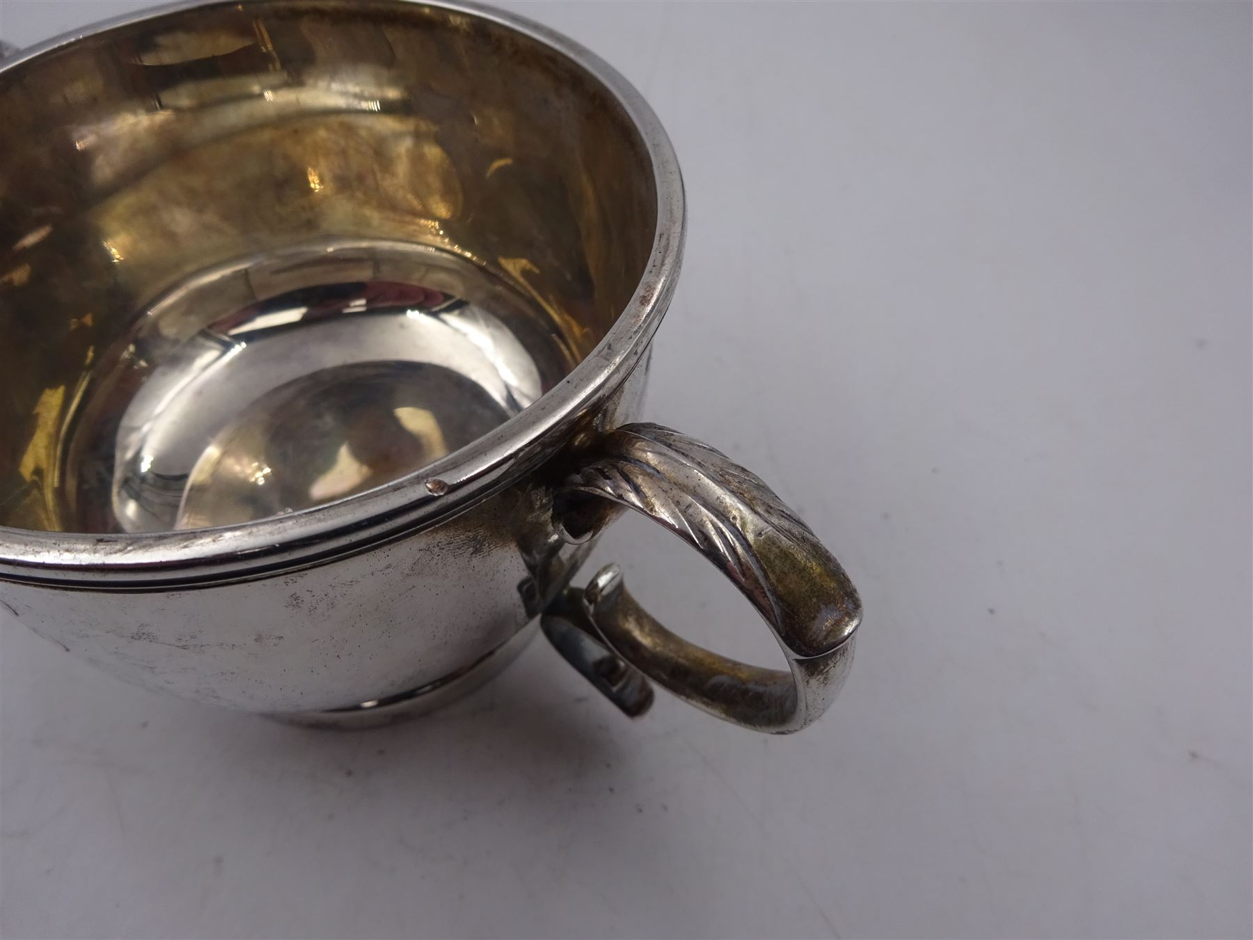 1920s silver porringer - Image 2 of 3