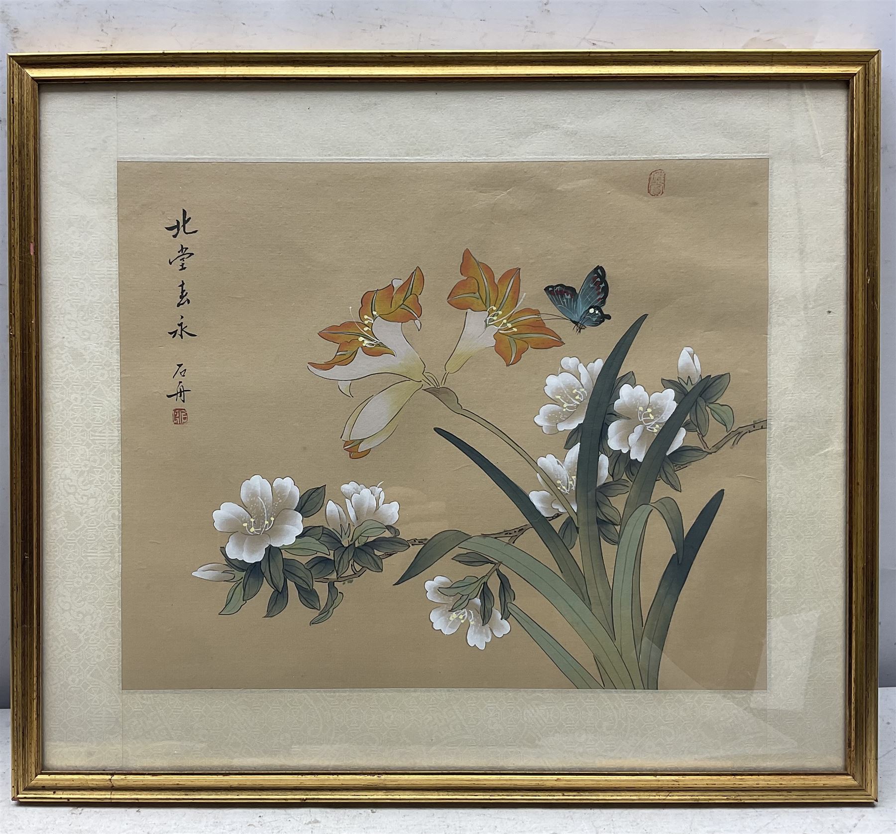 Chinese School (20th Century): Flowers of the Garden - Image 2 of 7