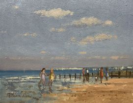 William Burns (British 1923-2010): 'Hastings Beach'