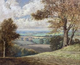 David Mead (British 1906-1986): Maidstone Landscape