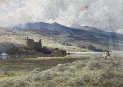 Harold Sutton Palmer (British 1854-1933): 'Kilchurn Castle Loch Awe'