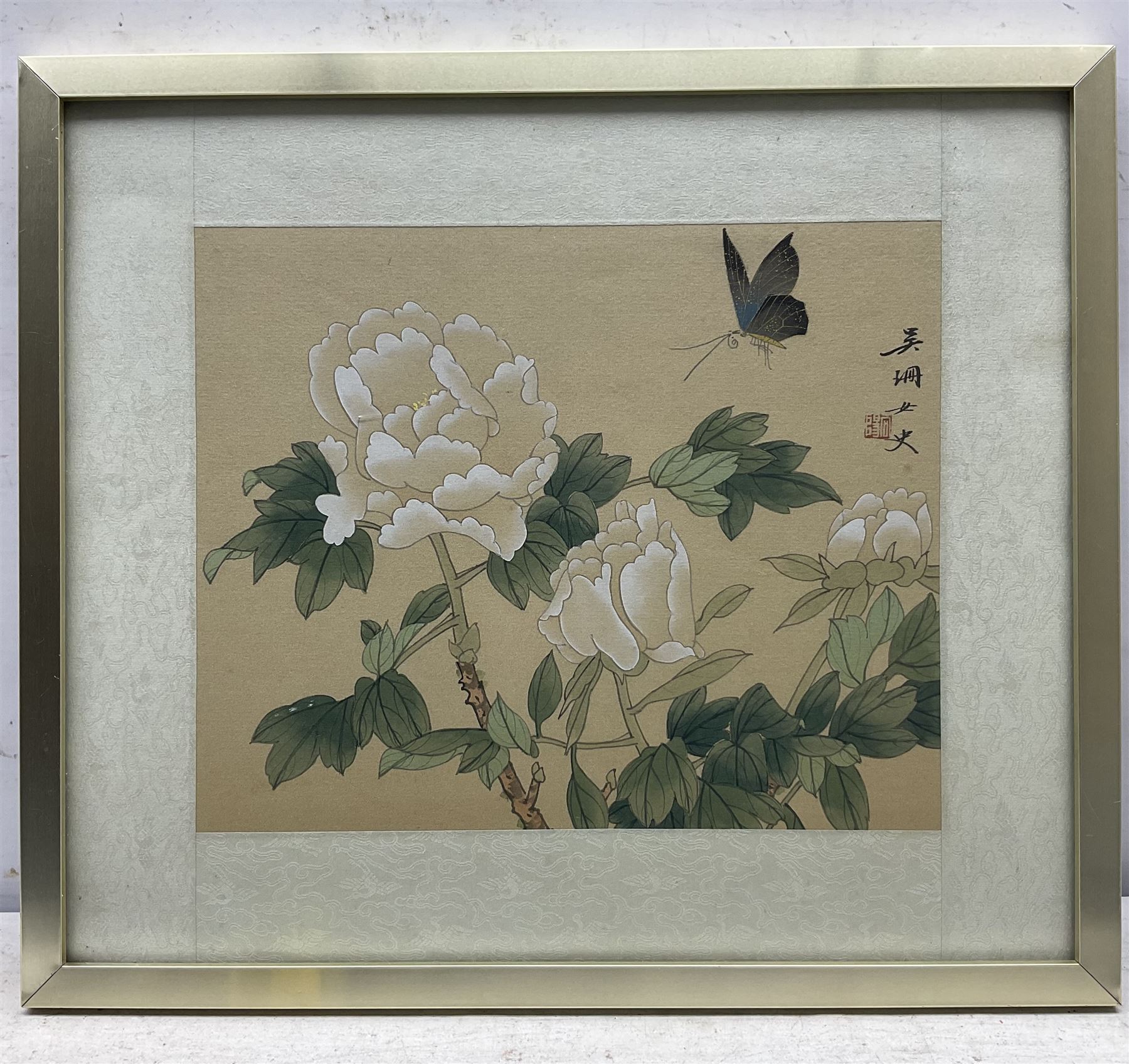 Chinese School (20th Century): Flowers of the Garden - Image 7 of 7
