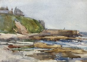 William Ednie Rough (Scottish 1892-1935): On the Coast of Scotland