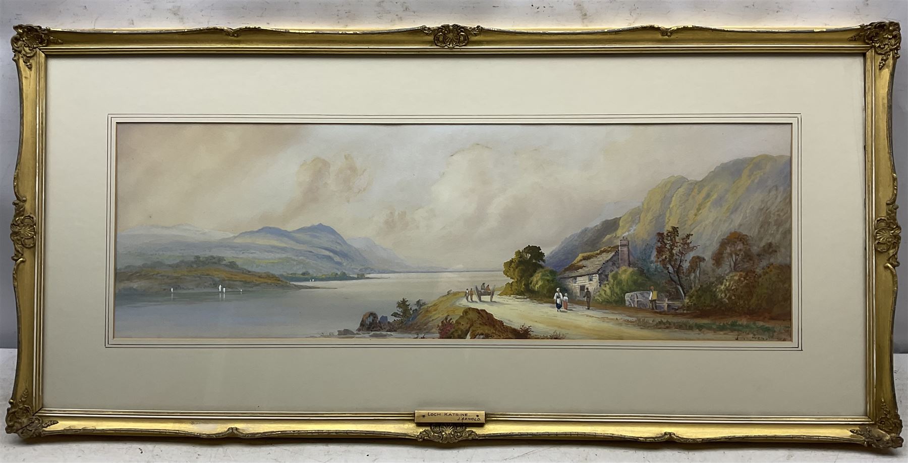 John Arnold (British Late 19th Century): Loch Katrine - Image 2 of 3