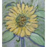 Ian Seymour Wells (British 1937-): Sunflower