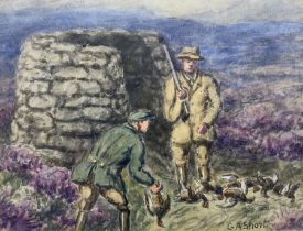 George Anderson Short (British 1856-1945): Gathering the Pheasants