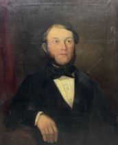 John L Ritchie (British 1809-1875): Portrait of a Victorian Gentleman