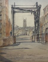 Kenneth Holmes (British 1902-?): 'Quay Street'