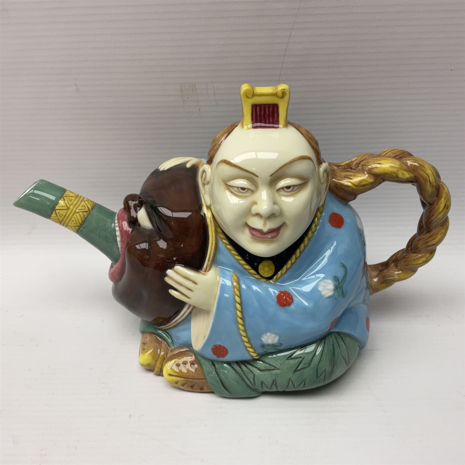 Minton Archive collection chinaman teapot - Image 4 of 12