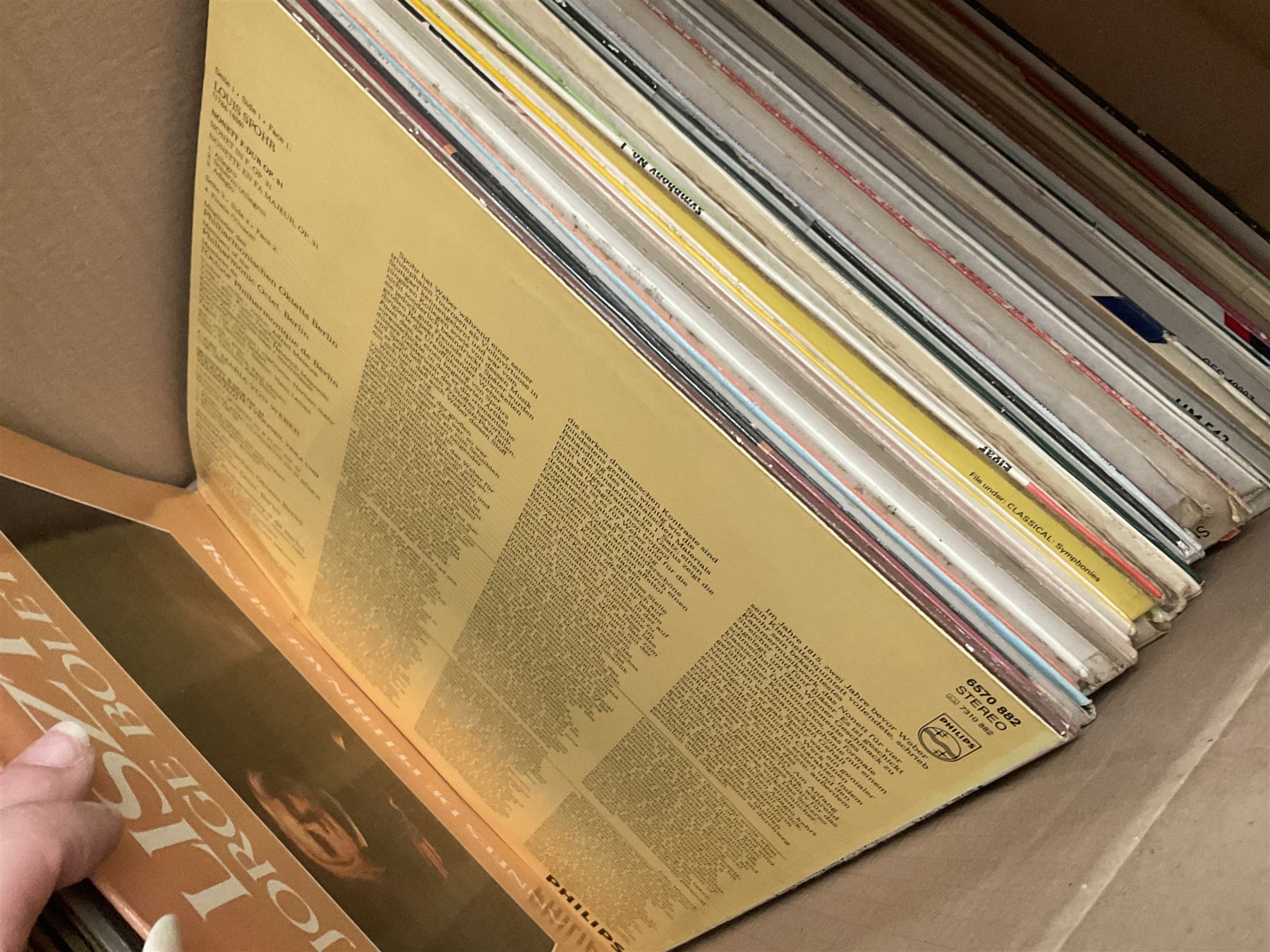 Collection of vinyl LP records in six boxes - Image 8 of 13