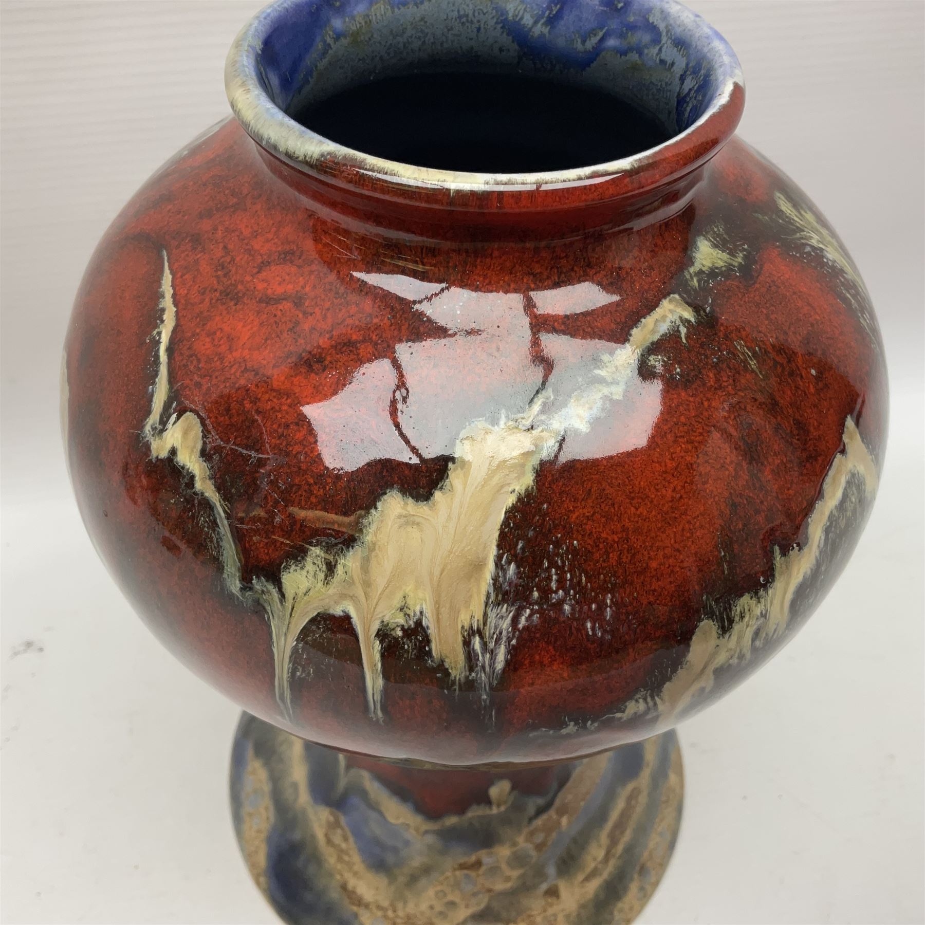 Anita Harris Black Ryden Studio vase - Image 4 of 11