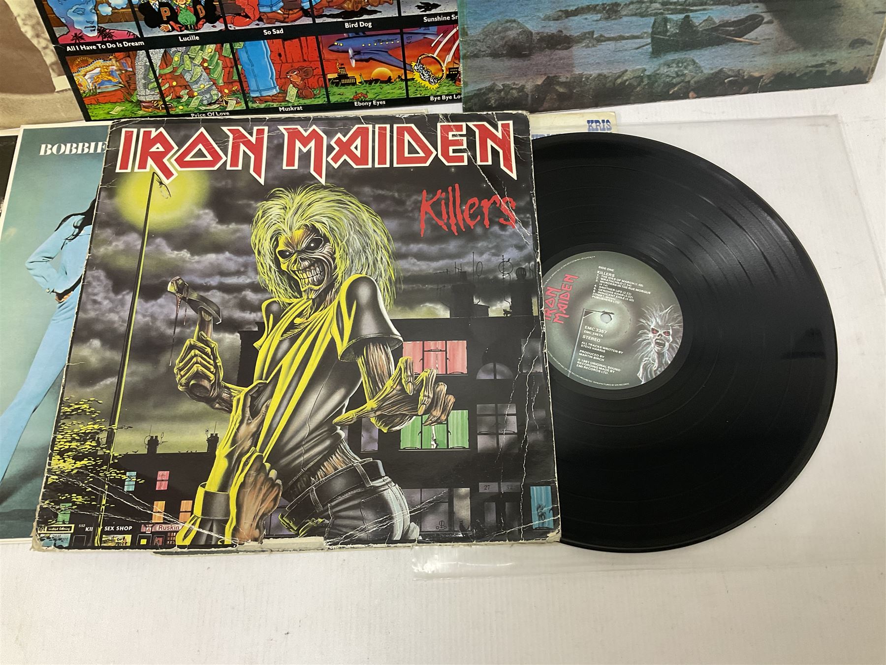 Vinyl LP records including Iron Maiden Killers - Image 6 of 11
