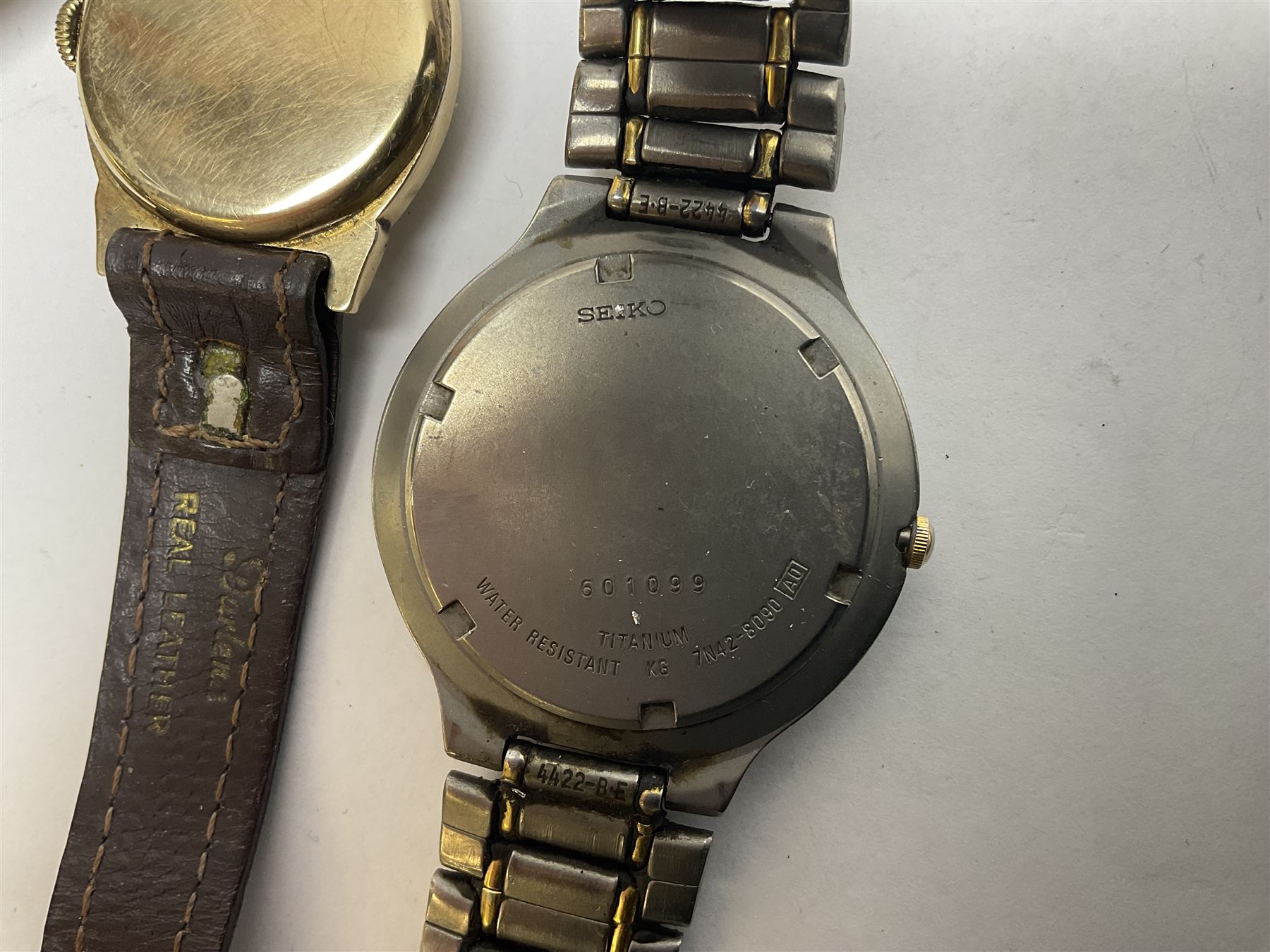 Early 20th century 9ct gold wristwatch Chester 1929 - Image 6 of 9