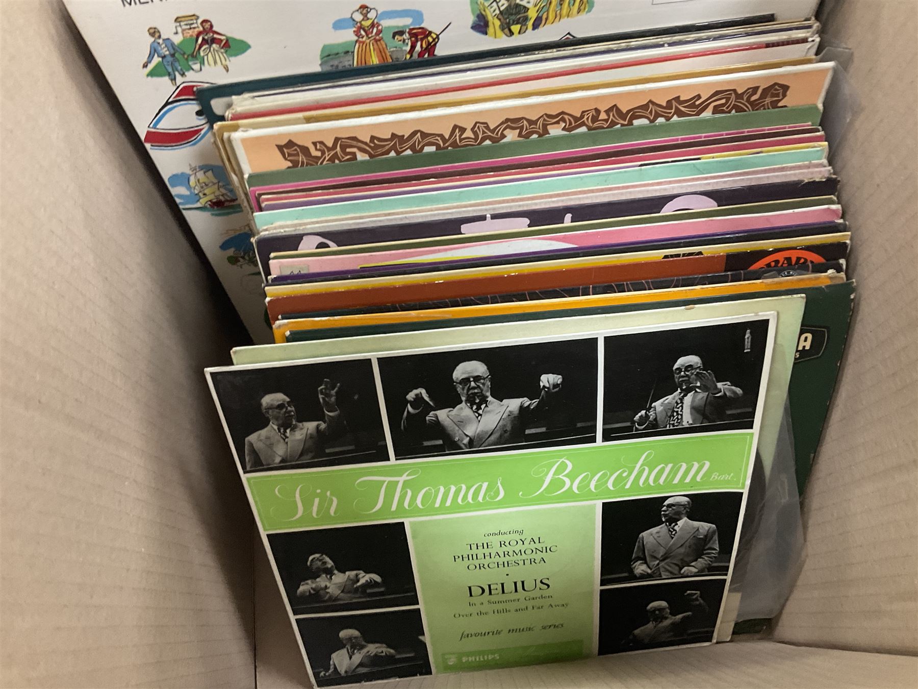 Collection of vinyl LP records in four boxes - Image 4 of 10