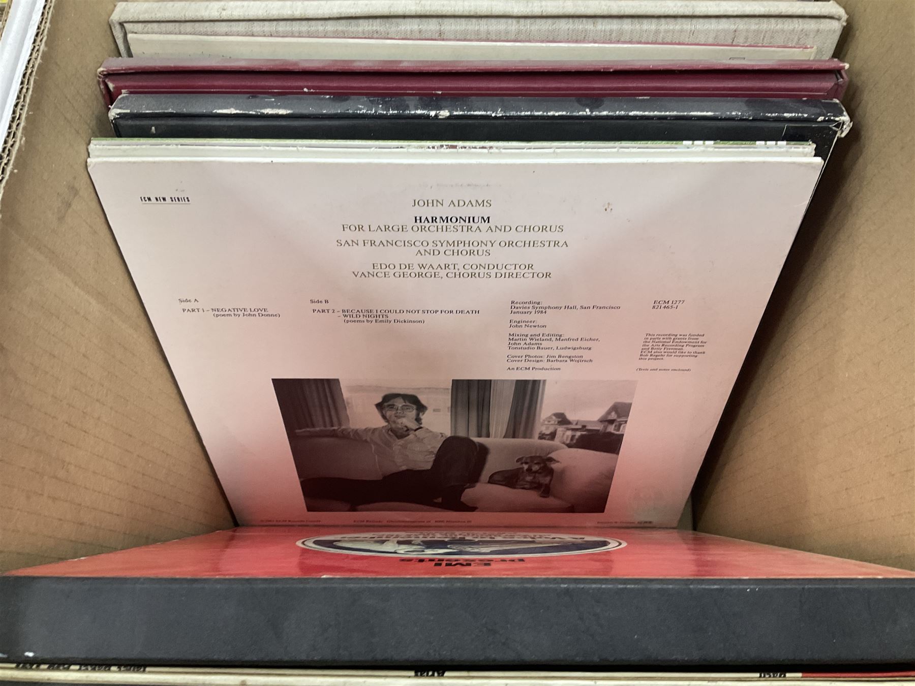 Collection of vinyl LP records in four boxes - Image 3 of 10