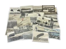 Collection of twenty six postcards depicting Airships/Zeppelins