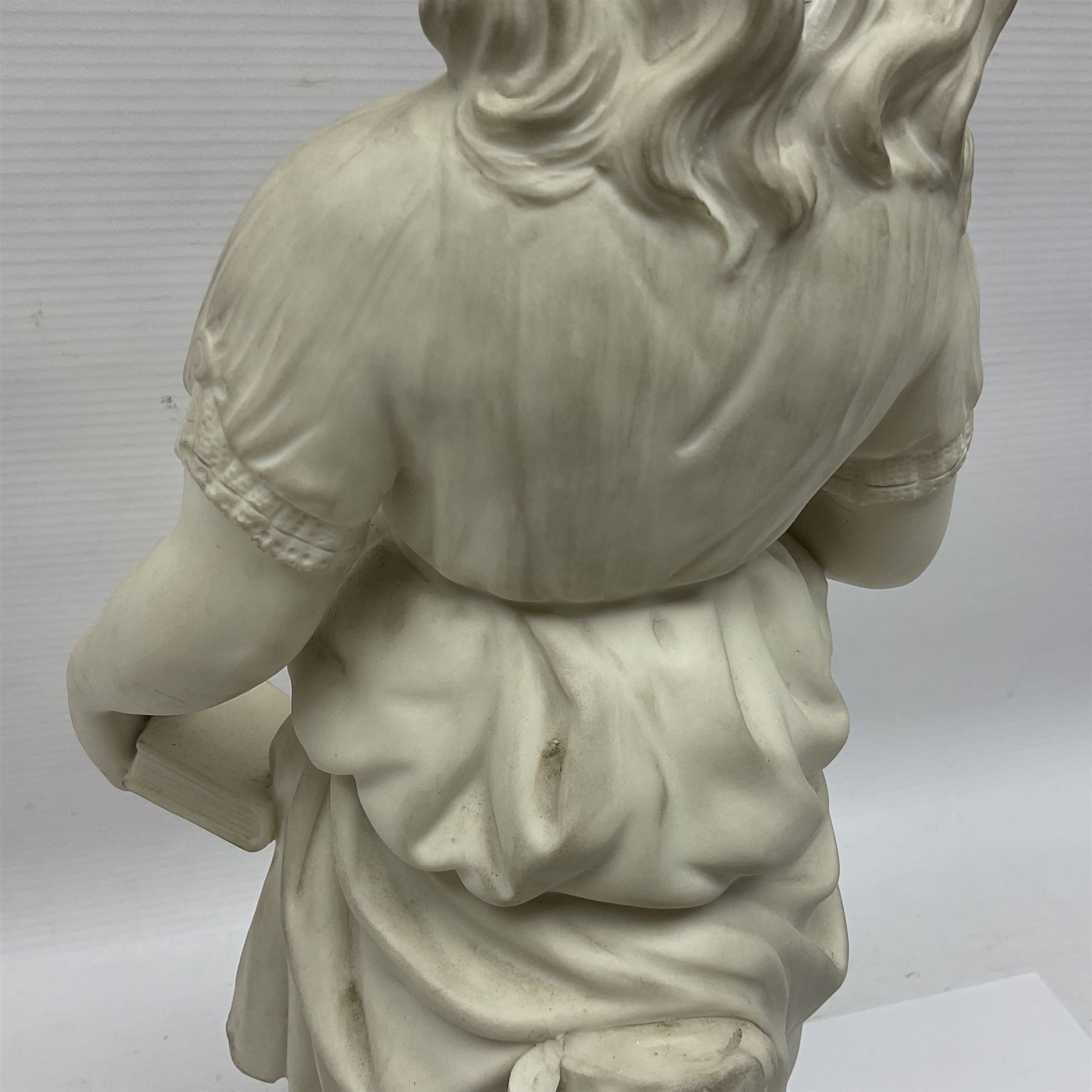 19th century Copeland Parian Ware figure - Image 8 of 16