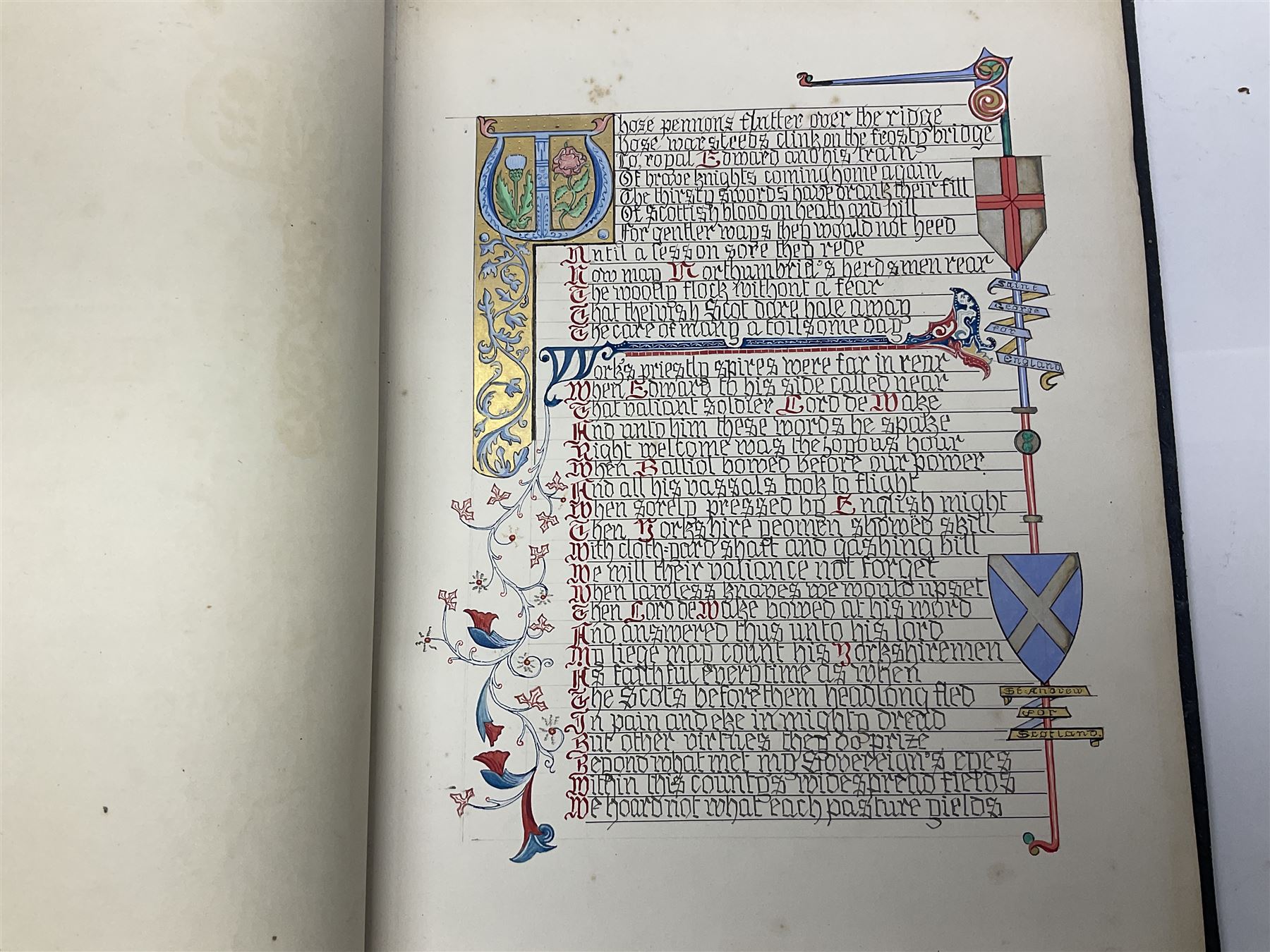 20th century illuminated hymn books - Image 12 of 12