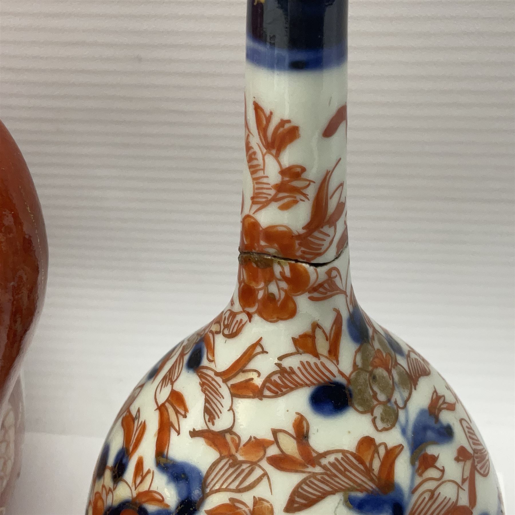 Three imari vases - Image 2 of 15