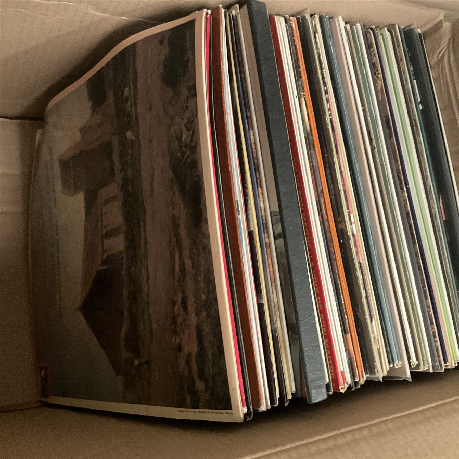 Collection of vinyl LP records in four boxes - Image 10 of 15