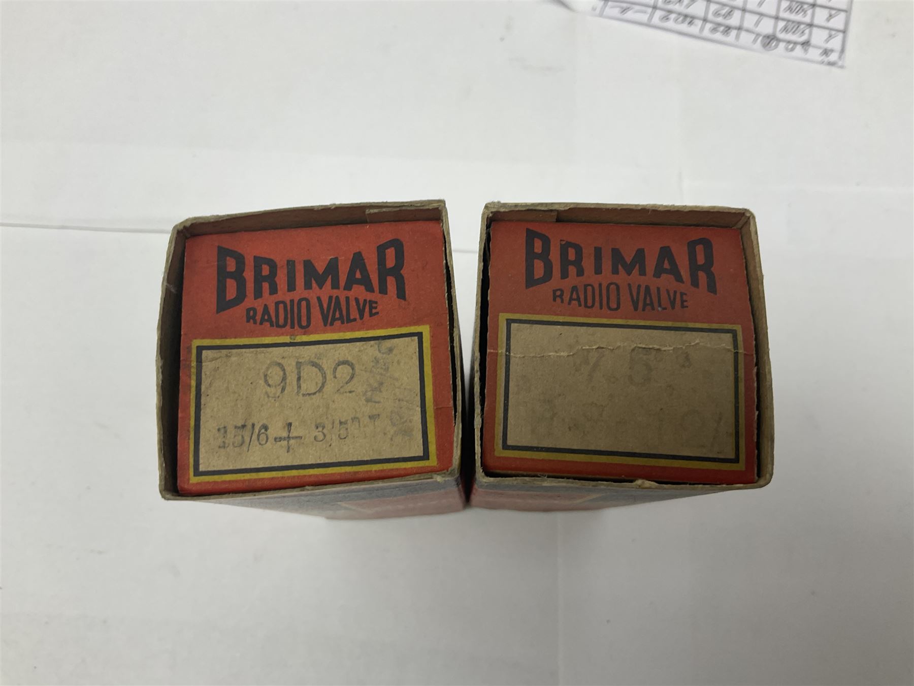 Eleven Brimar thermionic radio valves/vacuum tubes - Image 6 of 10