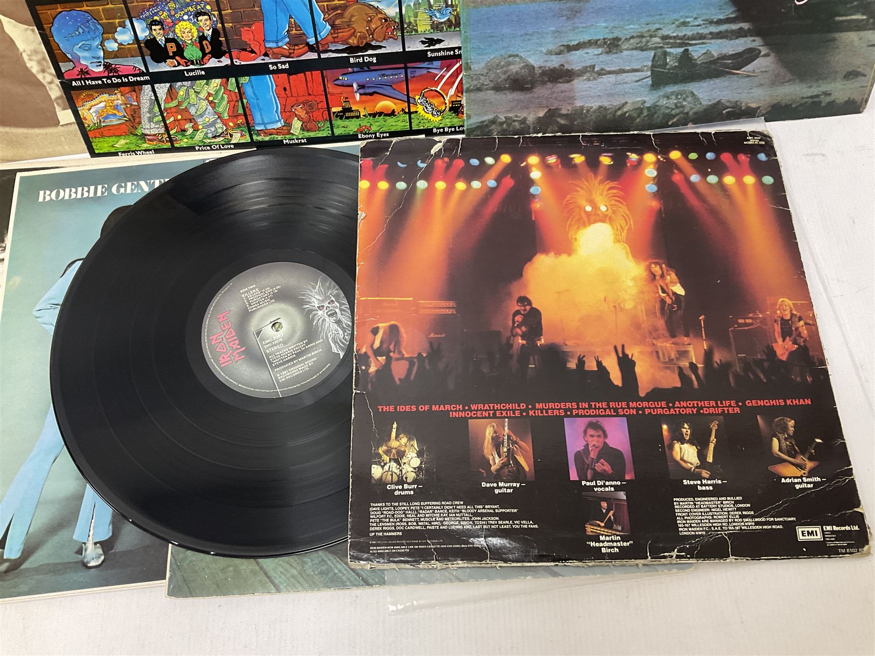 Vinyl LP records including Iron Maiden Killers - Image 8 of 11