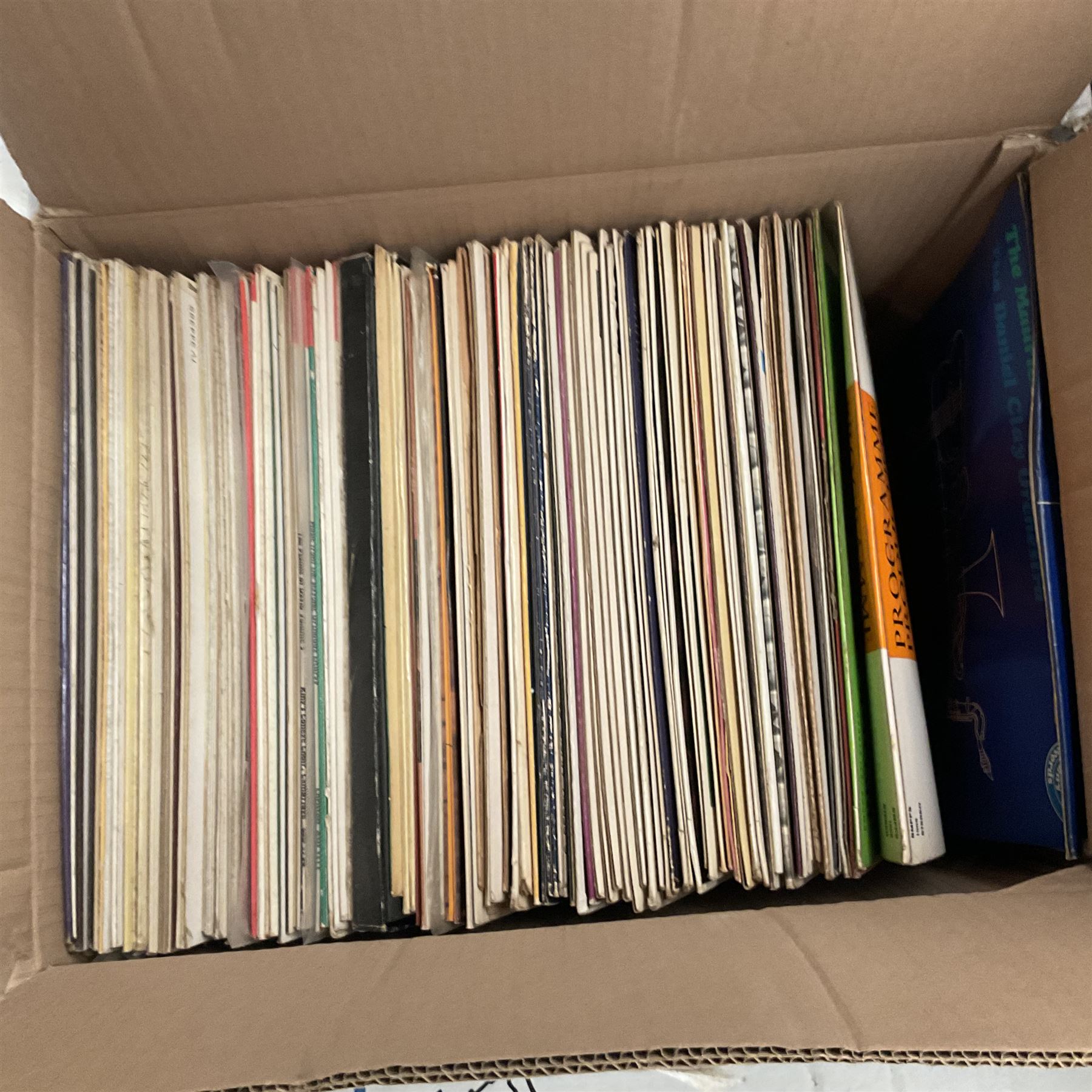 Collection of vinyl LP records in four boxes - Image 4 of 10