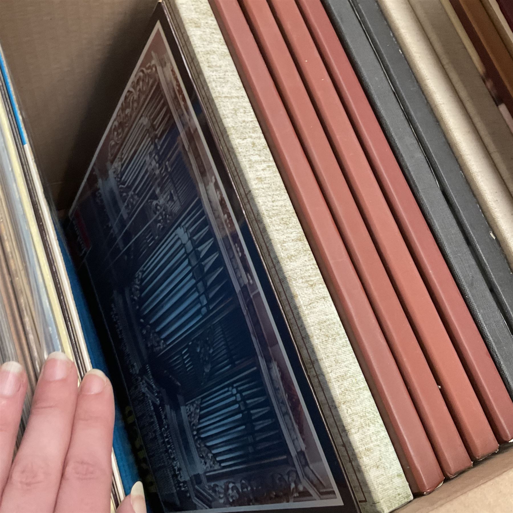 Collection of vinyl LP records in four boxes - Image 8 of 10