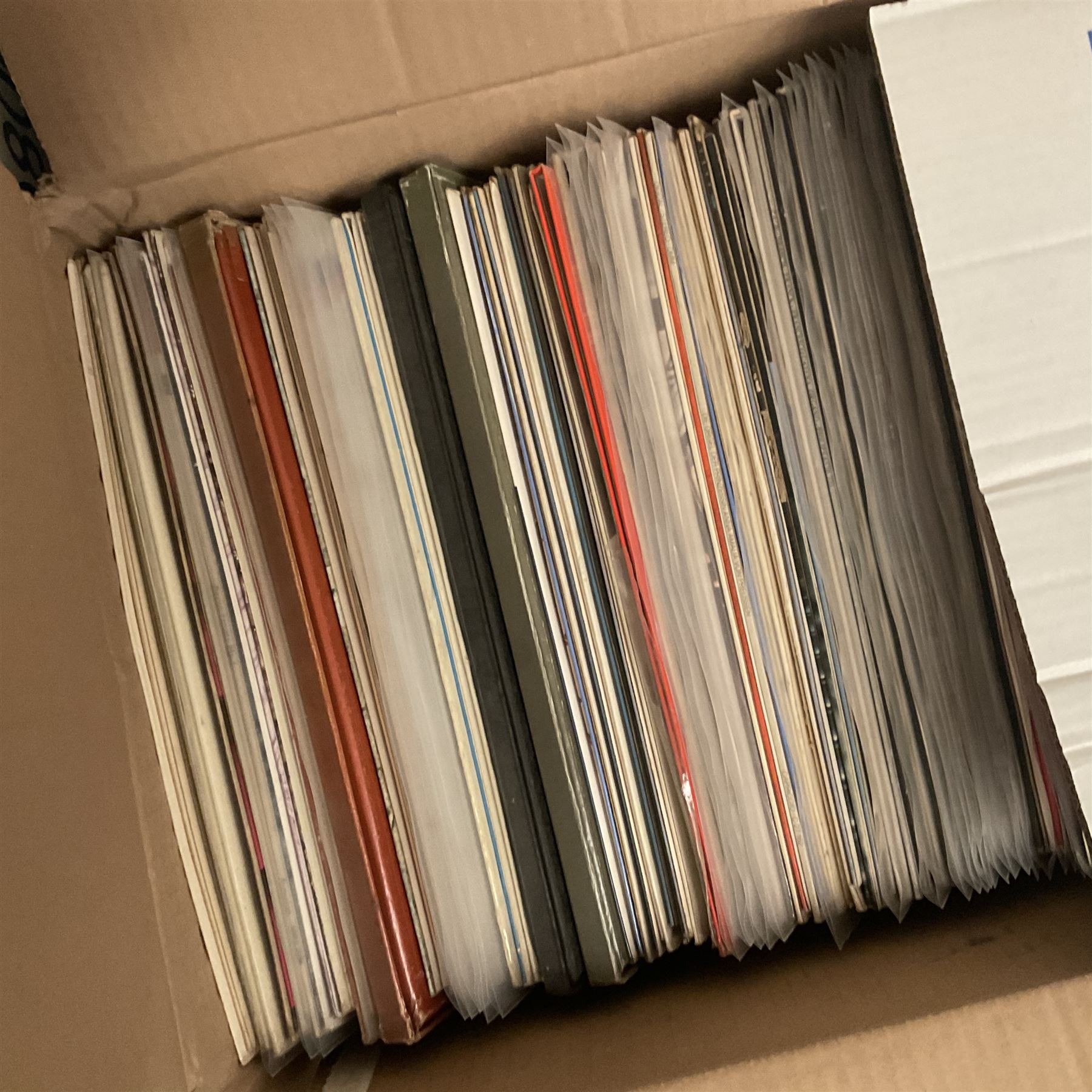 Collection of vinyl LP records in four boxes - Image 7 of 15