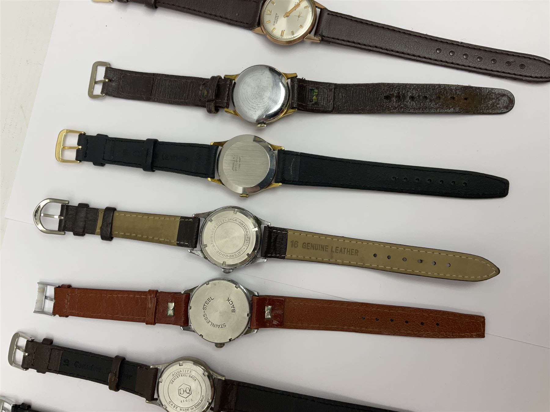 Twelve manual wind wristwatches including MuDu - Image 7 of 10